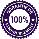 Garantie 100% remboursement