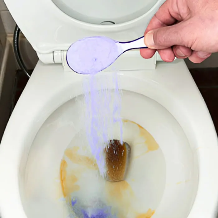 FizzClean einstreuen