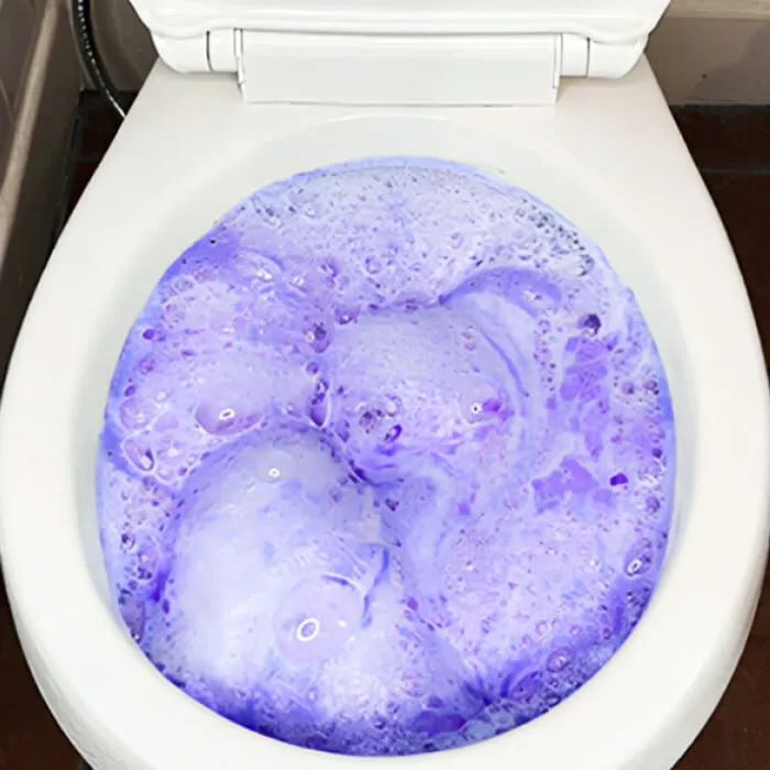 Schaum wirken lassen